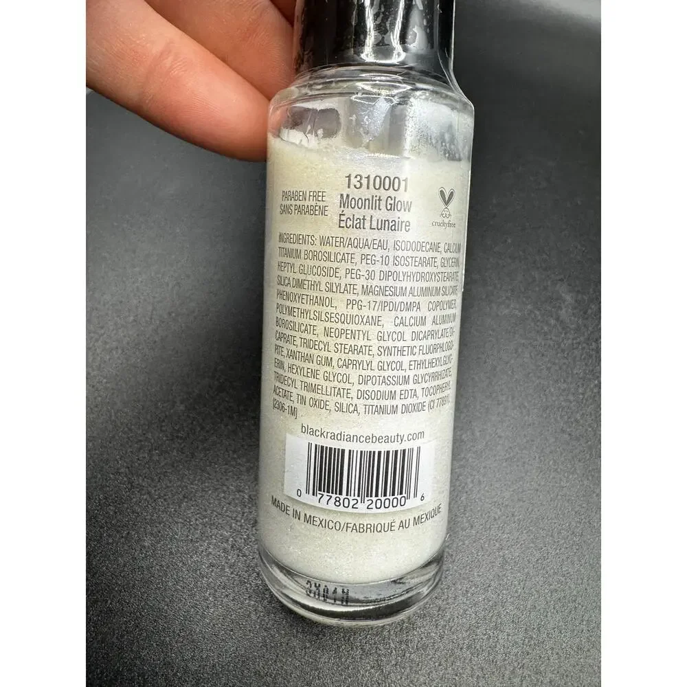 NWT Black Radiance Liquid Radiance Highlighter-Moonlit Glow 1oz